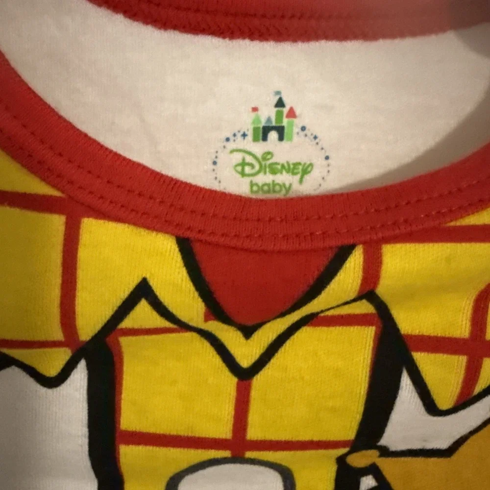 Disney Baby Woody Toy Story One Piece Body Suit   Size 18 Months NWOT